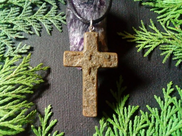 Amulett aus Speckstein - Das Glaubensbekenntnis -